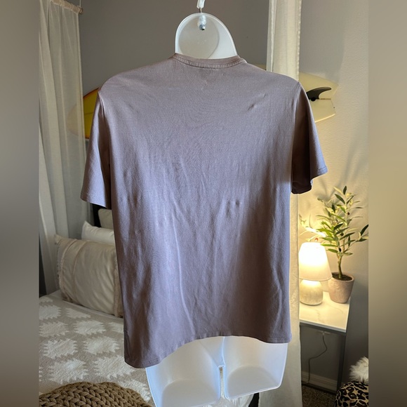 EUC Lululemon Cotton Shoulder-Twist T-Shirt, M, Taupetastic - Picture 4 of 6